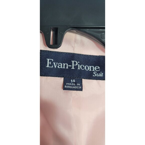 Pink Blazer Size 14 Eva Picone with Front Pockets - Picture 7 of 12
